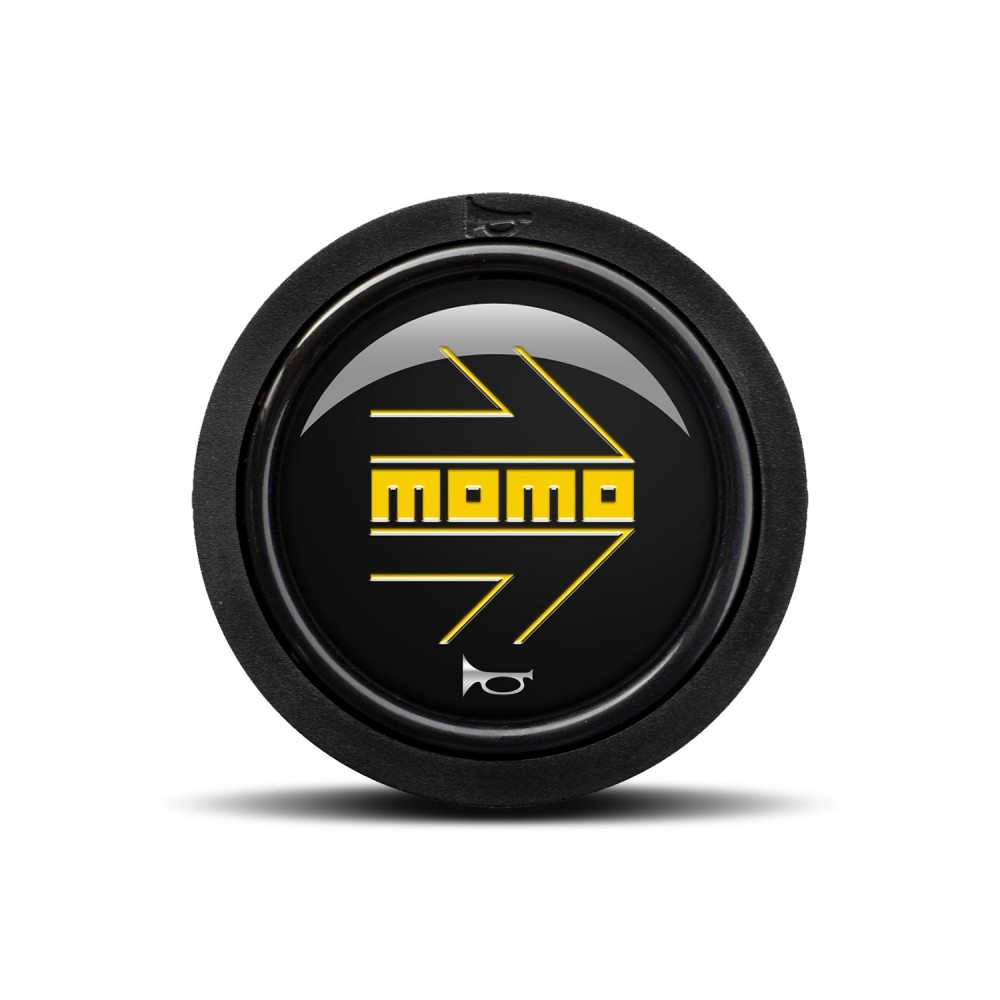 MOMO ARROW Polished Black (Flat Lip / One Point) Large Image
